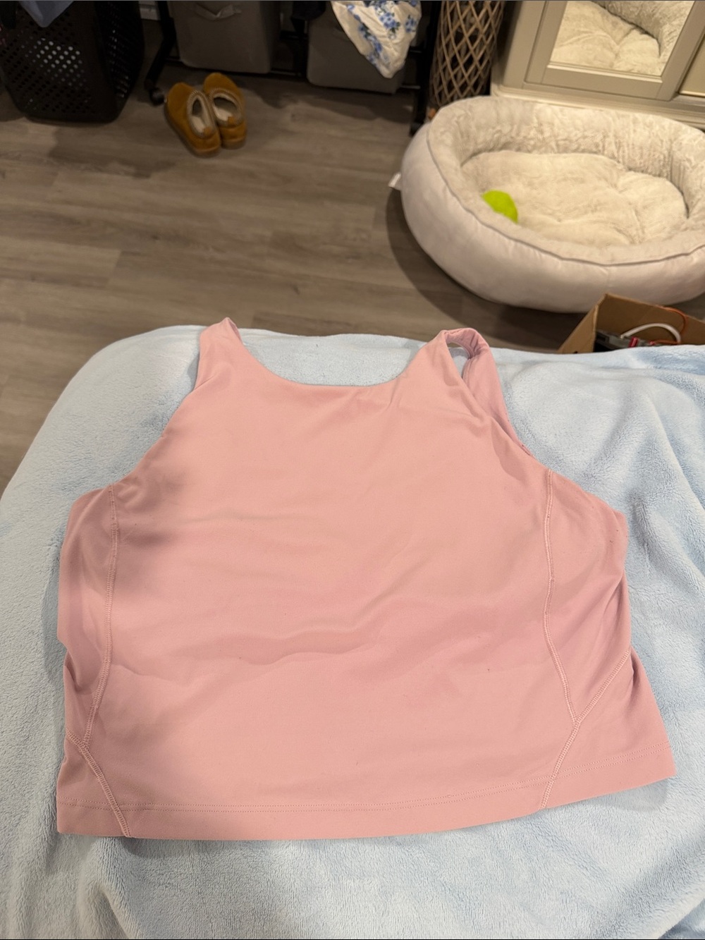 lululemon athletica Light Pink High-Neck Tank